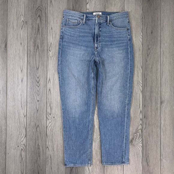 Revtown Women Size 33 Cotton High Rise Straight Leg Denim Ankle Jeans Casual - Picture 6 of 16